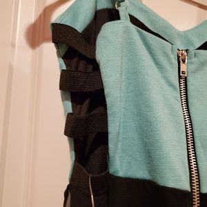 Charlotte Russe Asymmetrical bandage dress